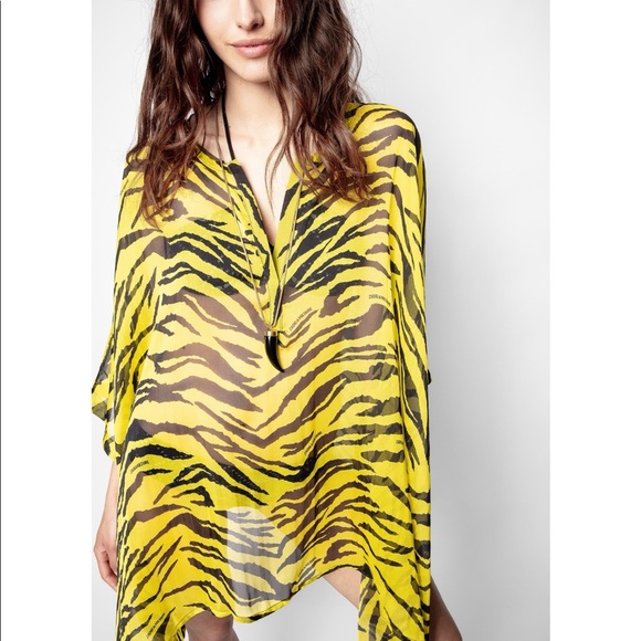 Zadig & Voltaire Tofino Kaftan –– NWT - Picture 6 of 17